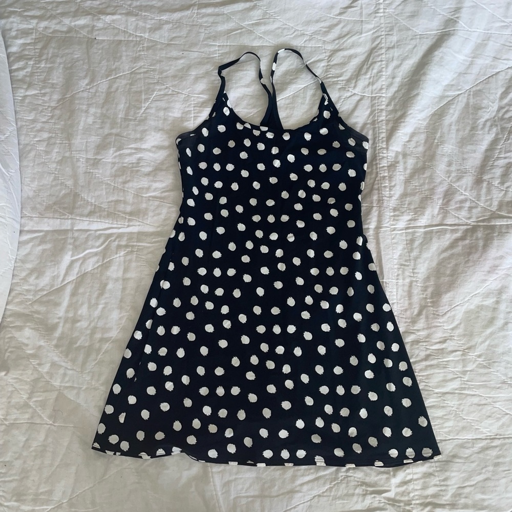 OV Polka Dot Exercise Dress Size Small